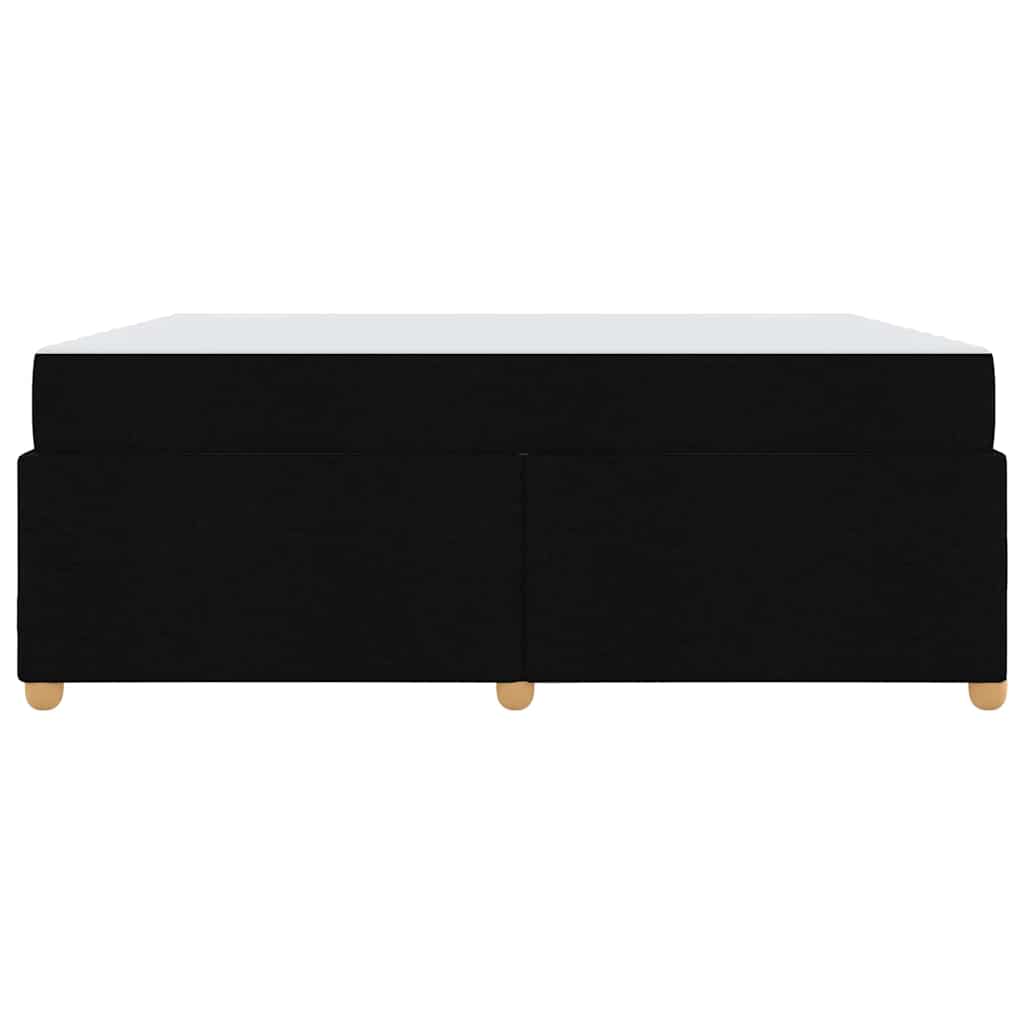 Bedframe met matras Anders Zwart 180 x 200 cm Stof