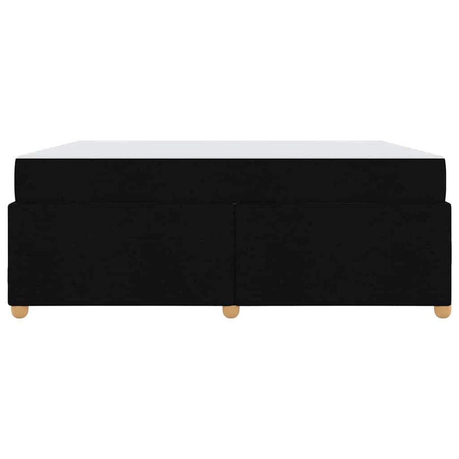 Bedframe met matras Anders Zwart 180 x 200 cm Stof