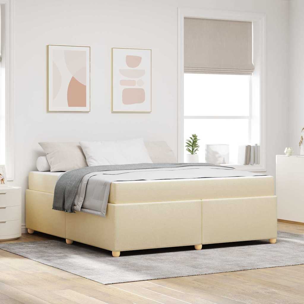 Bedframe Anders Crème 180 x 200 cm Stof
