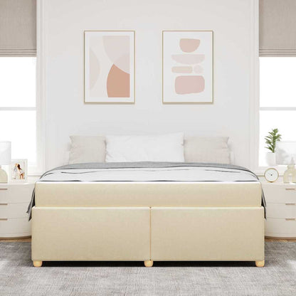 Bedframe Anders Crème 180 x 200 cm Stof