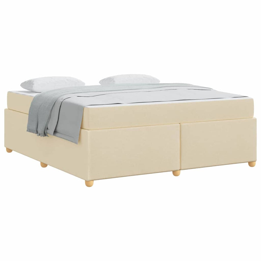Bedframe Anders Crème 180 x 200 cm Stof