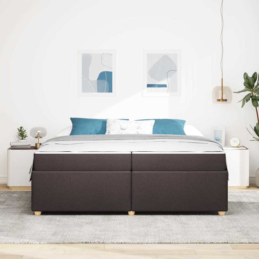 Bedframe Anders Donkerbruin 200 x 200 cm Stof