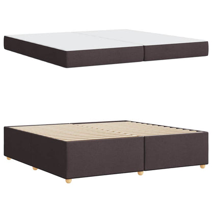 Bedframe Anders Donkerbruin 200 x 200 cm Stof