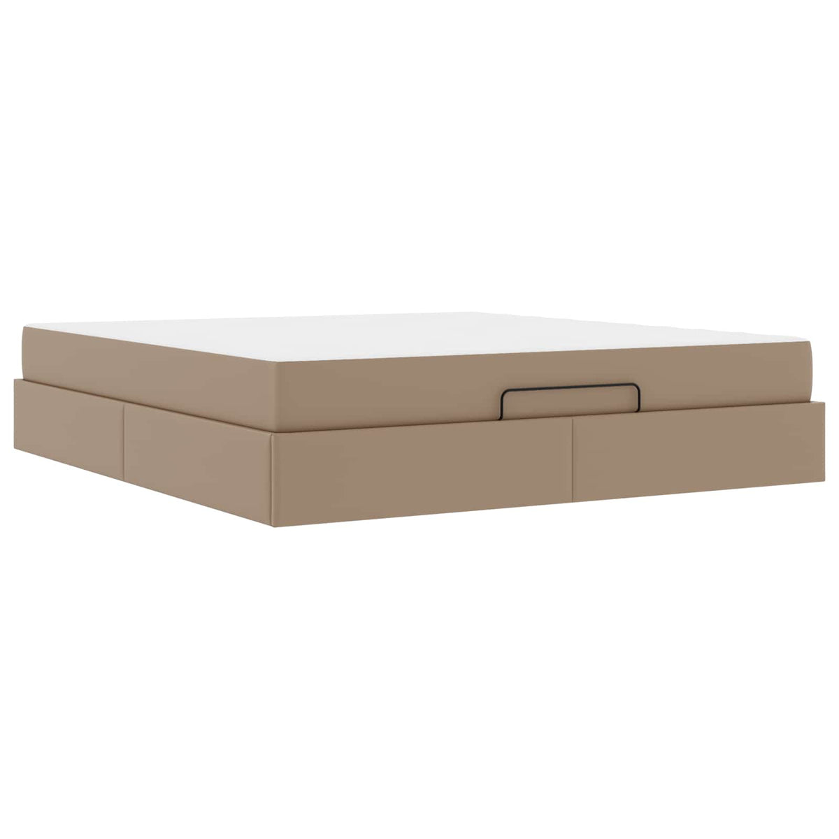 Bedframe met matras Anders 2 st Tan PVC
