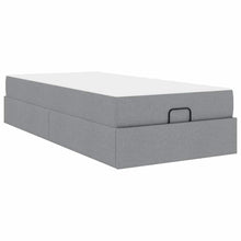Bedframe Lichtgrijs 80 x 200 cm Stof