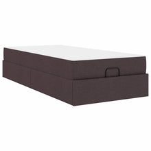 Bedframe Donkerbruin 90 x 190 cm Pocketveren