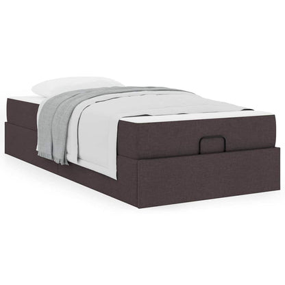 Bedframe Donkerbruin 90 x 190 cm Pocketveren