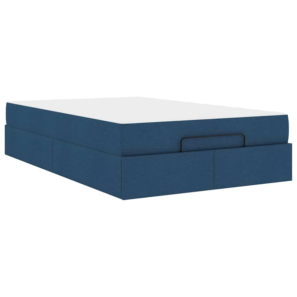 Bedframe Blauw 120 x 200 cm Stof
