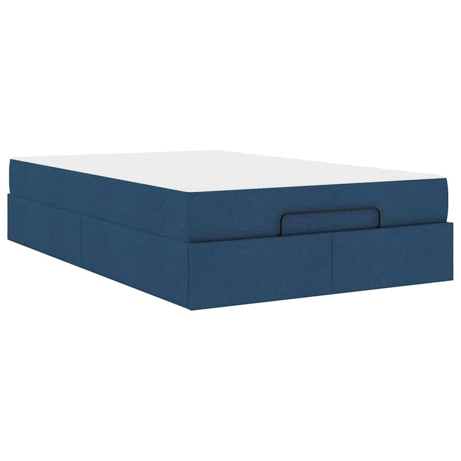 Bedframe Blauw 120 x 200 cm Stof