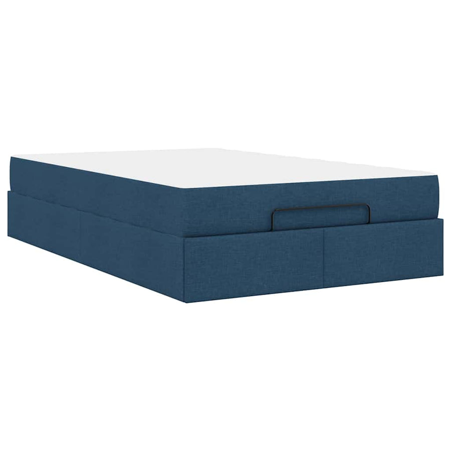 Bedframe Blauw 120 x 200 cm Stof