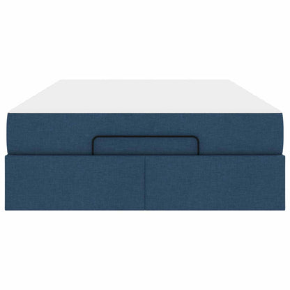 Bedframe Blauw 120 x 200 cm Stof