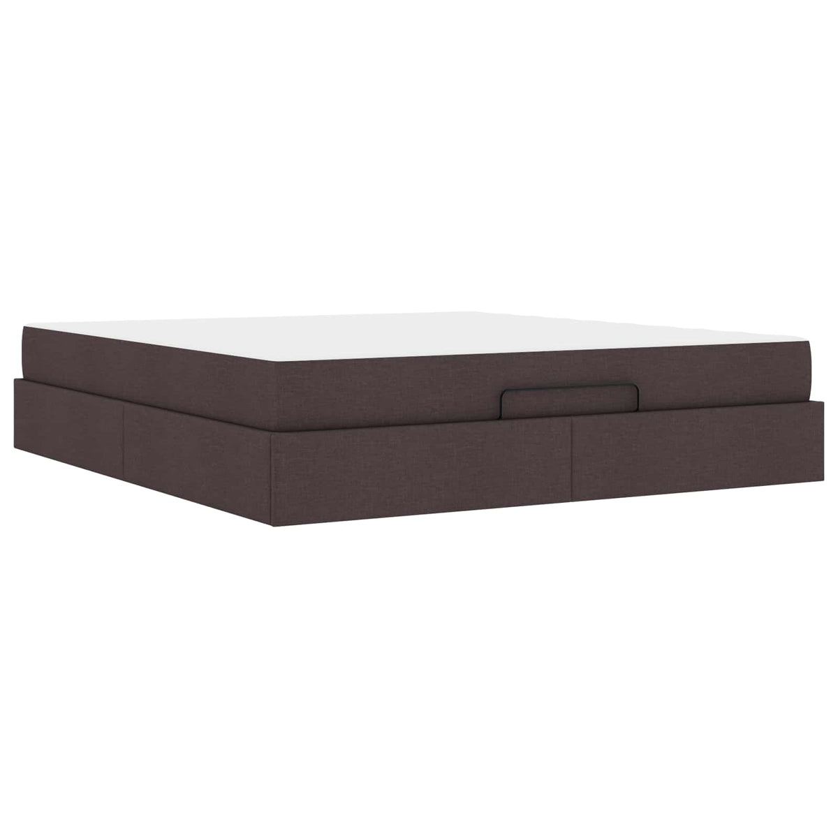 Bedframe met matras 2 st Tan Stof