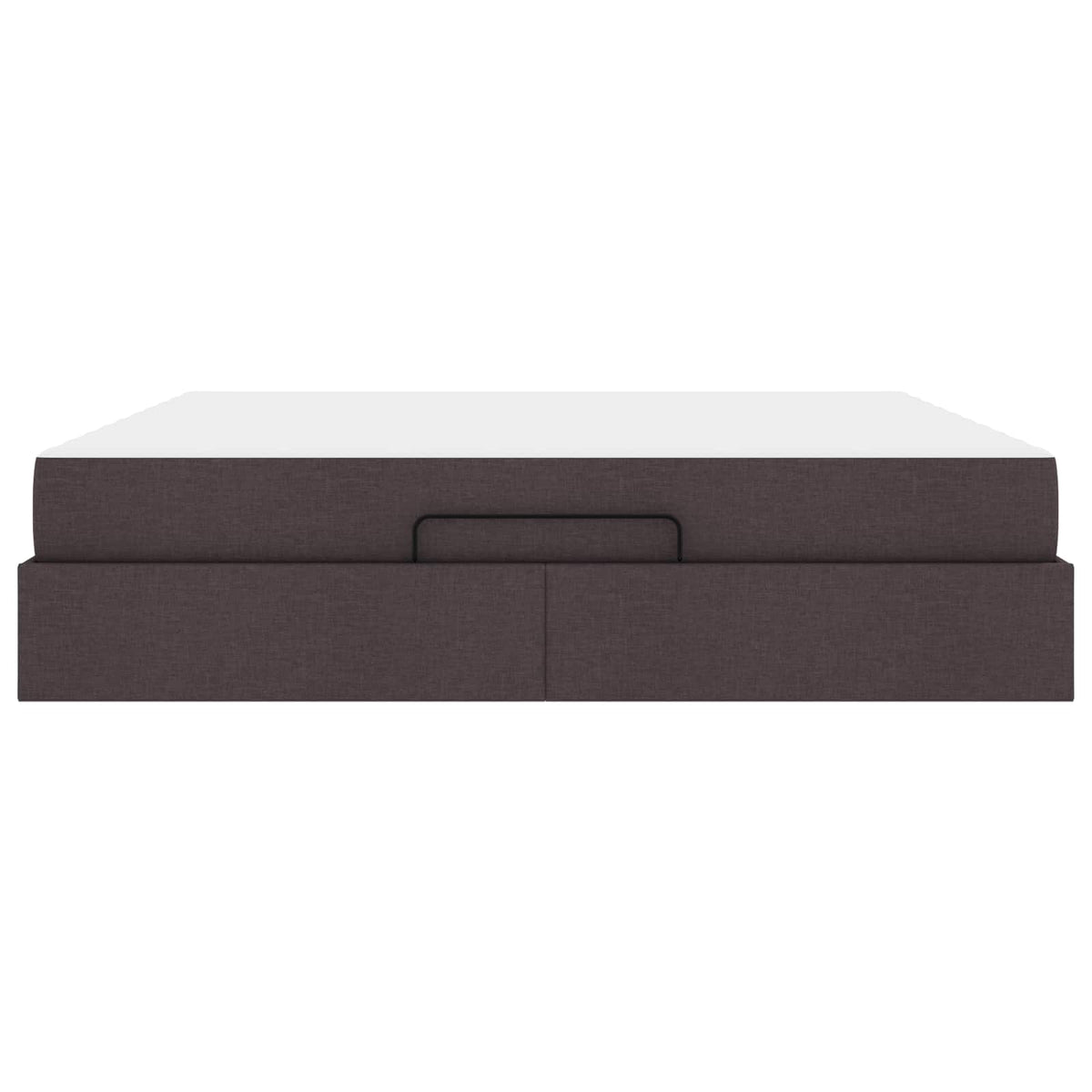 Bedframe met matras 2 st Tan Stof