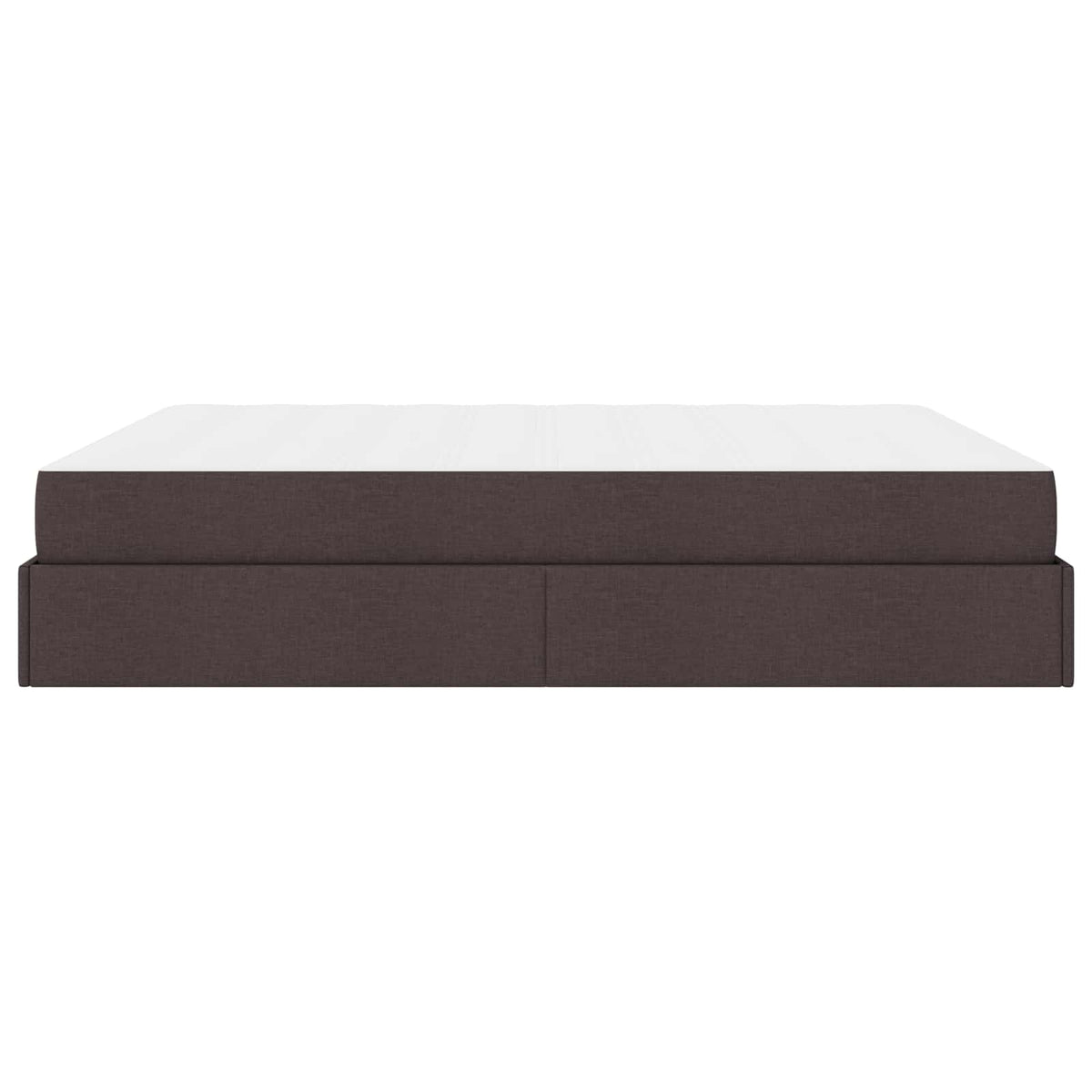 Bedframe met matras 2 st Tan Stof