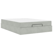 Bedframe Anders Lichtgrijs 160 x 200 cm Fluweel