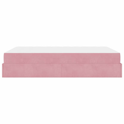 Bedframe Anders Roze 160 x 200 cm Fluweel