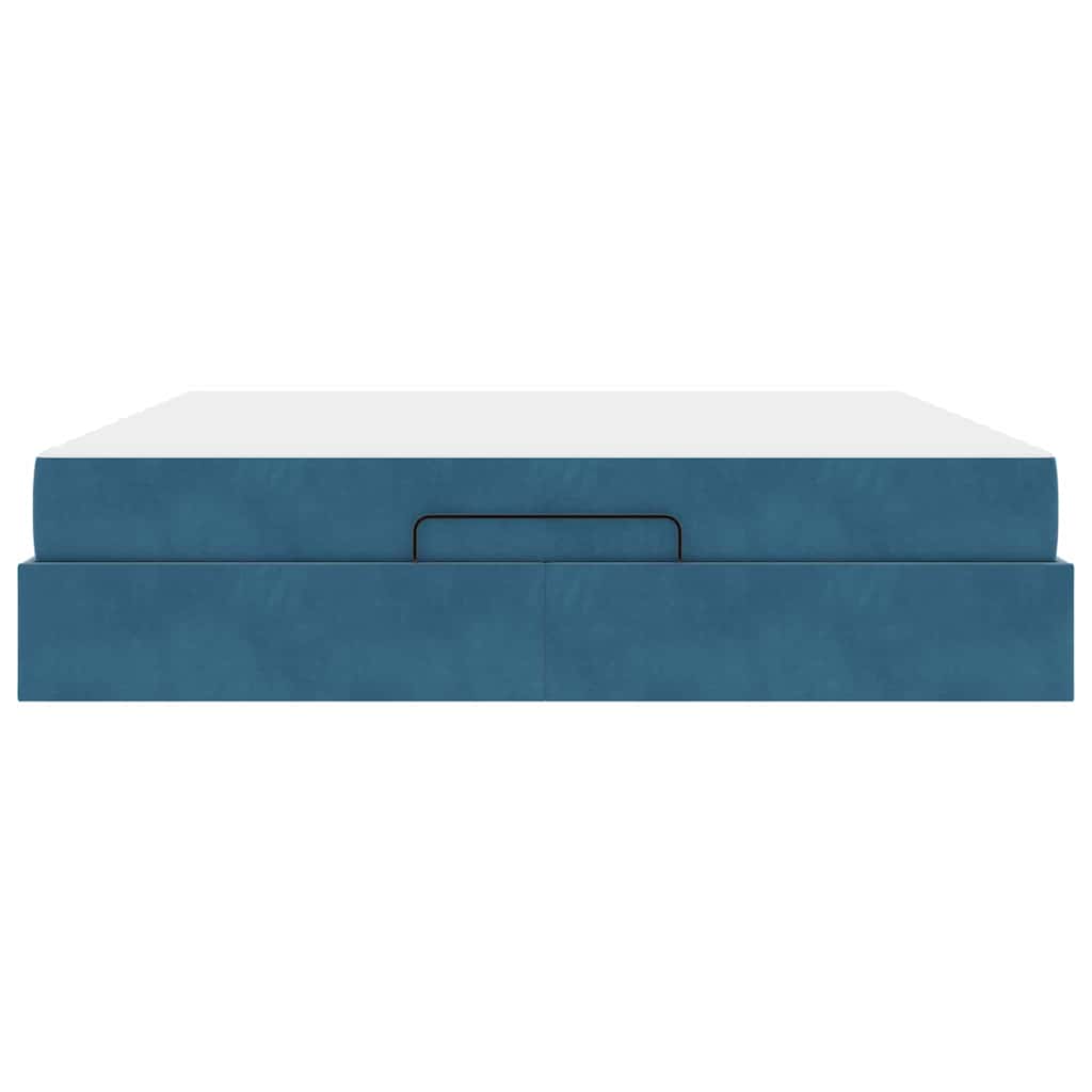 Bedframe Anders Blauw 180 x 200 cm Fluweel
