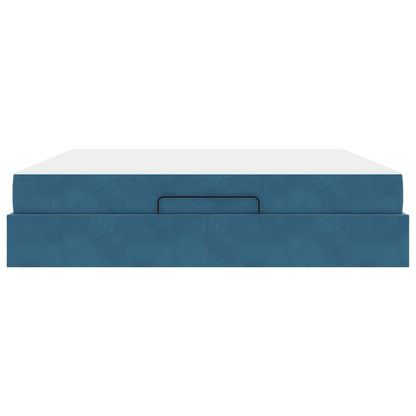 Bedframe Anders Blauw 180 x 200 cm Fluweel