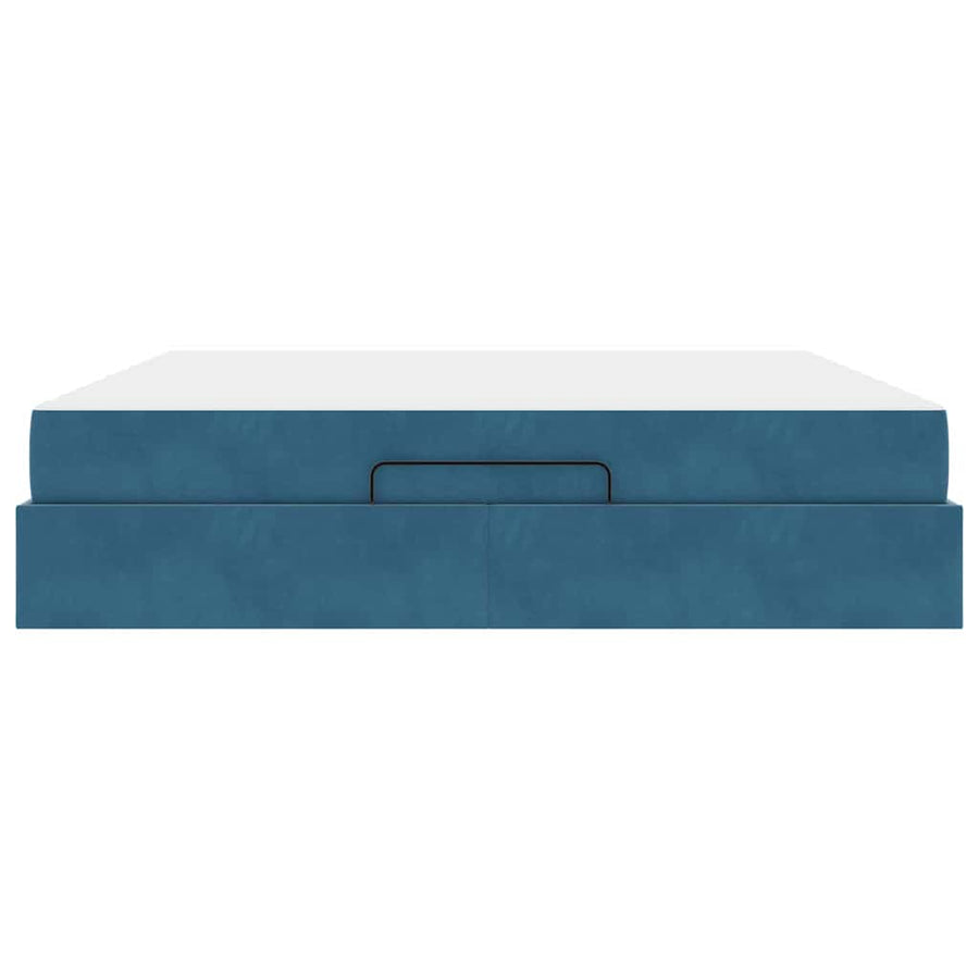 Bedframe Anders Blauw 180 x 200 cm Fluweel