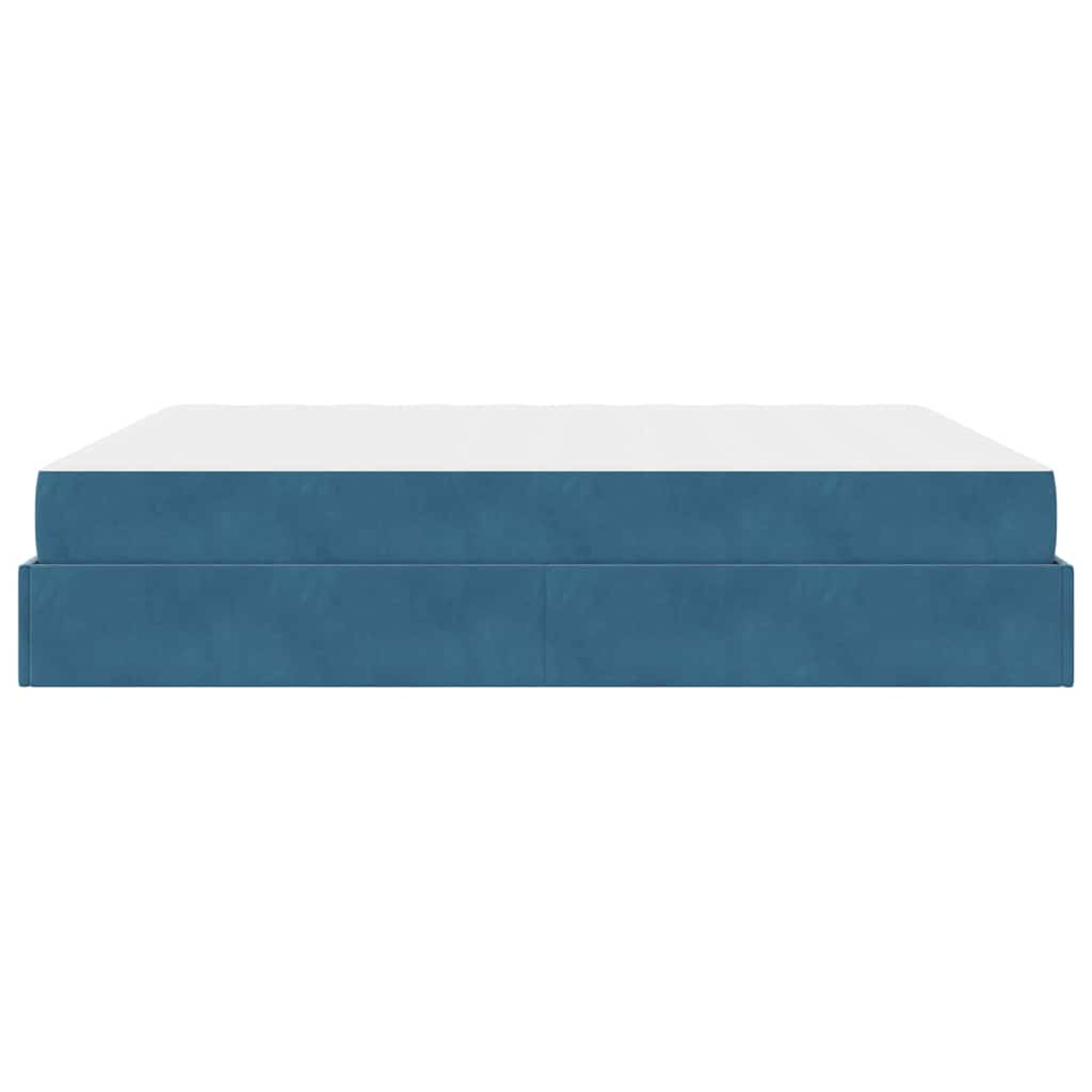 Bedframe Anders Blauw 180 x 200 cm Fluweel