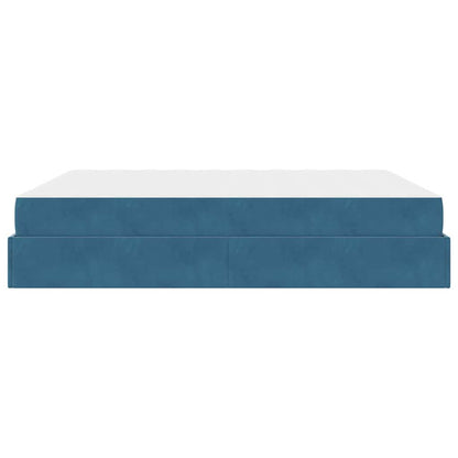 Bedframe Anders Blauw 180 x 200 cm Fluweel
