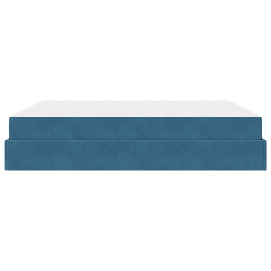 Bedframe Anders Blauw 180 x 200 cm Fluweel