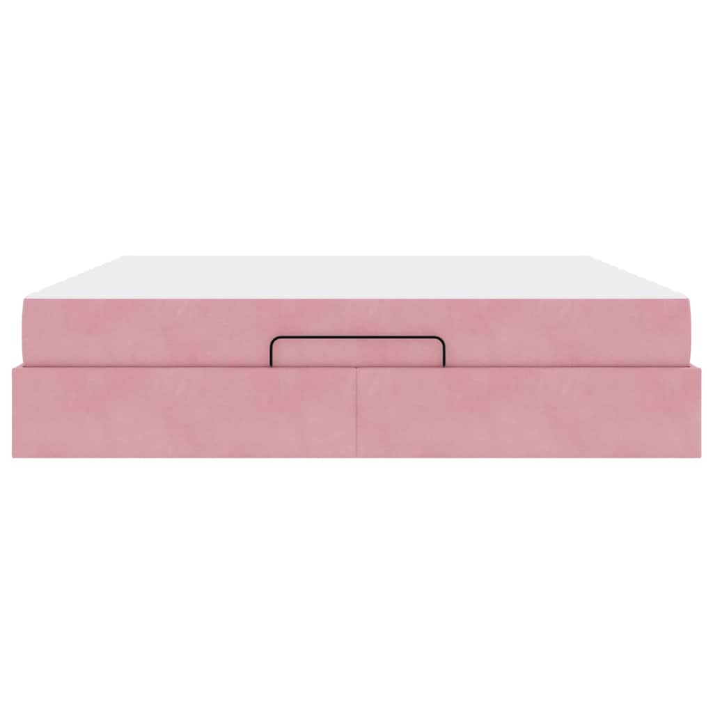 Bedframe Anders Roze 180 x 200 cm Fluweel