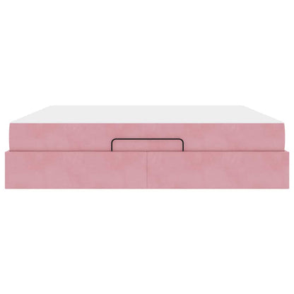 Bedframe Anders Roze 180 x 200 cm Fluweel