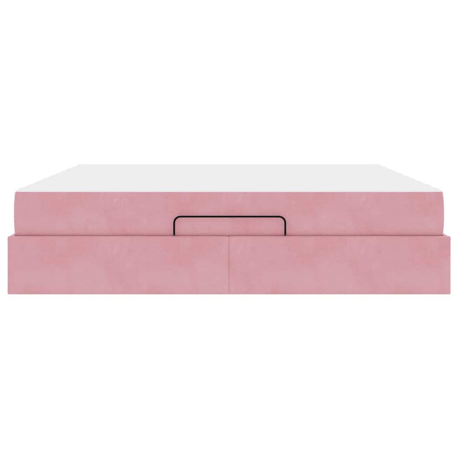 Bedframe Anders Roze 180 x 200 cm Fluweel