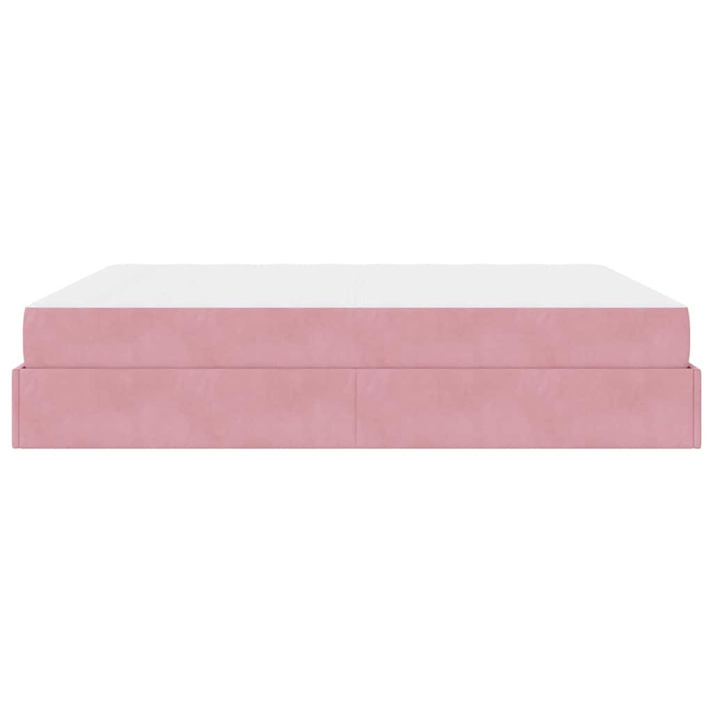 Bedframe Anders Roze 180 x 200 cm Fluweel