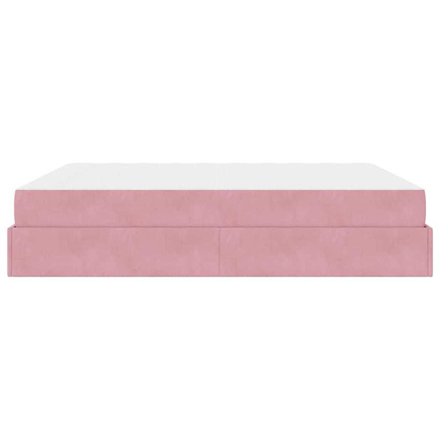 Bedframe Anders Roze 180 x 200 cm Fluweel