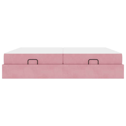 Bedframe Anders Roze 200 x 200 cm Fluweel