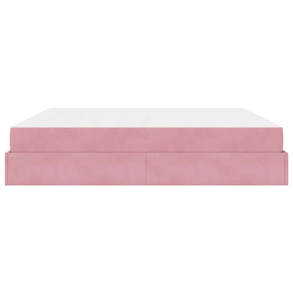 Bedframe Anders Roze 200 x 200 cm Fluweel