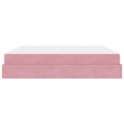 Bedframe Anders Roze 200 x 200 cm Fluweel