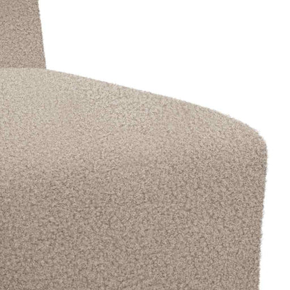 Sofa Chiar 3 pcs Lichtgrijs 55 x 74 x 82 cm Katoenen stof