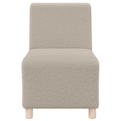 Sofa Chiar 3 pcs Lichtgrijs 55 x 74 x 82 cm Katoenen stof