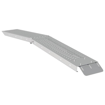 Laad Ramp 2 pcs Zilver 166 x 22,5 x 4,5 cm Gegalvaniseerd staal