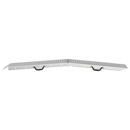 Laad Ramp 2 pcs Zilver 166 x 22,5 x 4,5 cm Gegalvaniseerd staal