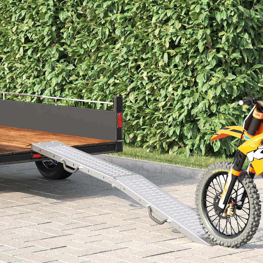 Laad Ramp Zilver 185 x 22,5 x 4,5 cm Gegalvaniseerd staal