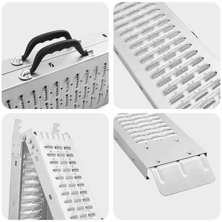 Laad Ramp 2 pcs Zilver 185 x 22,5 x 4,5 cm Gegalvaniseerd staal