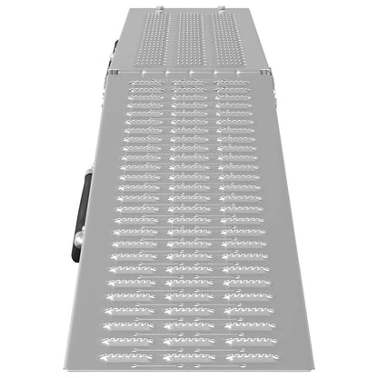 Laad Ramp 2 pcs Zilver 185 x 22,5 x 4,5 cm Gegalvaniseerd staal