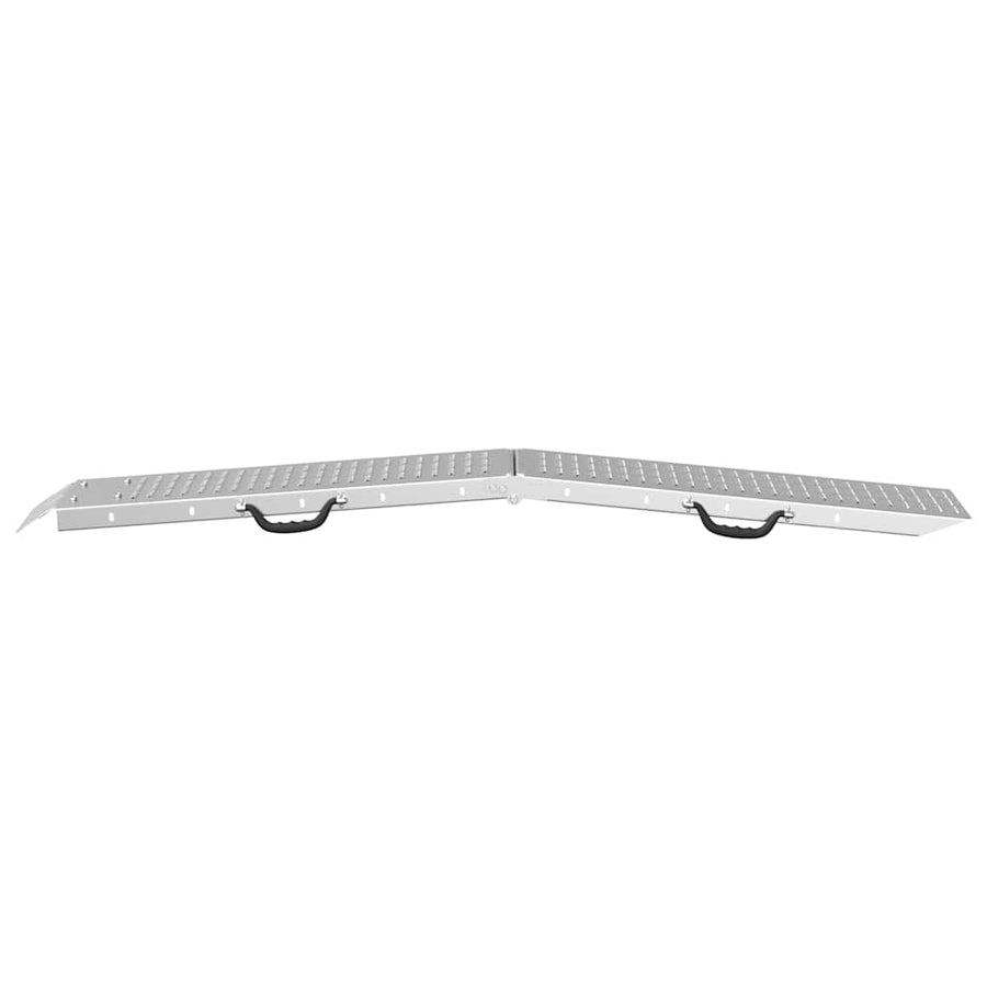 Laad Ramp 2 pcs Zilver 185 x 22,5 x 4,5 cm Gegalvaniseerd staal