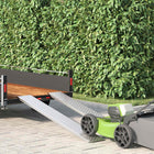 Loading Ramp 200 kg Silver 159 x 23 x 5 cm Galvanized Steel