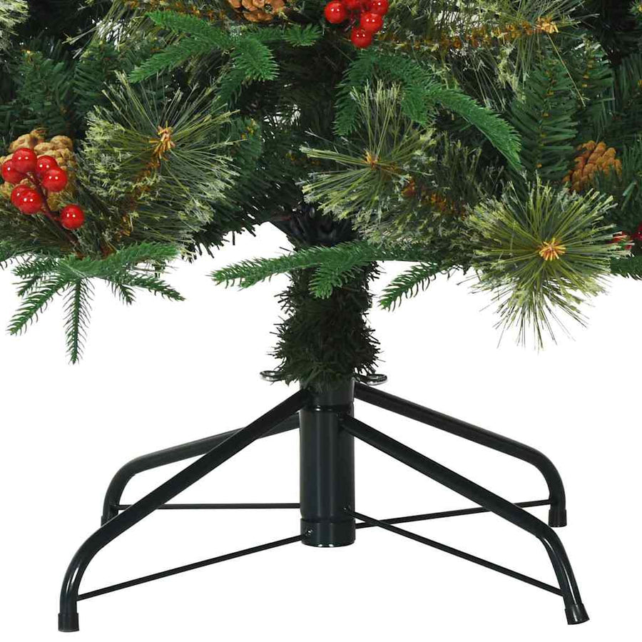 Kunstmatige Inklapbare Kerstboom Pvc, Pe En Staal 240 cm