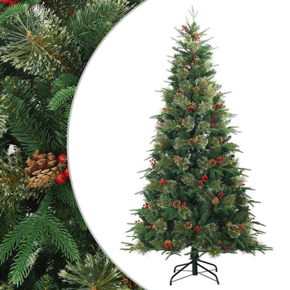 Kunstmatige Inklapbare Kerstboom Pvc, Pe En Staal 240 cm