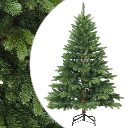 Kunstmatige Inklapbare Kerstboom Groen 150 cm PVC, PE en staal