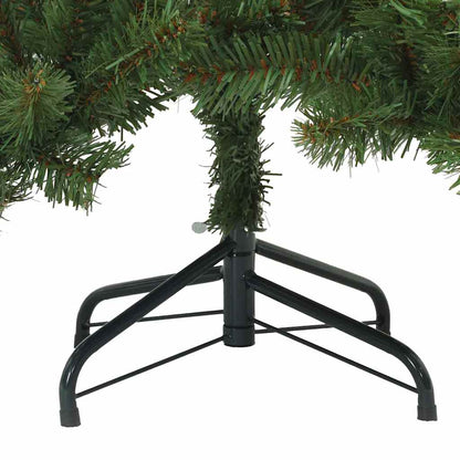 Kunstmatige Inklapbare Kerstboom Groen 150 cm PVC, staal