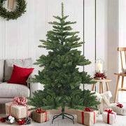 Kunstkerstboom 150 cm groen inklapbaar PVC staal