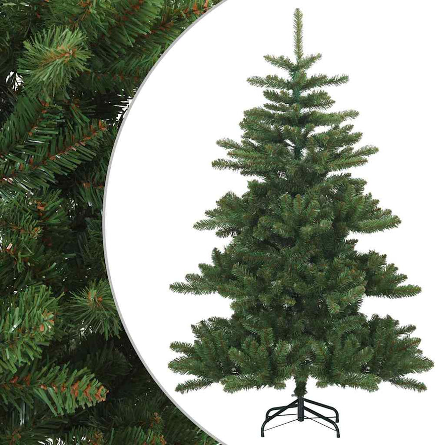 Kunstmatige Inklapbare Kerstboom Groen 150 cm PVC, staal