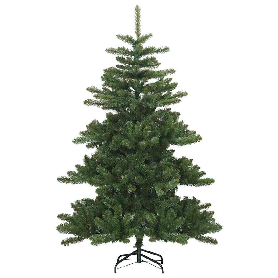 Kunstmatige Inklapbare Kerstboom Groen 150 cm PVC, staal